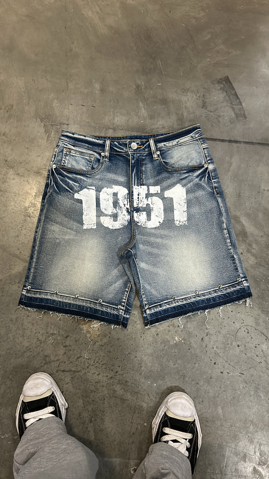 1951 STUDDED JORTS